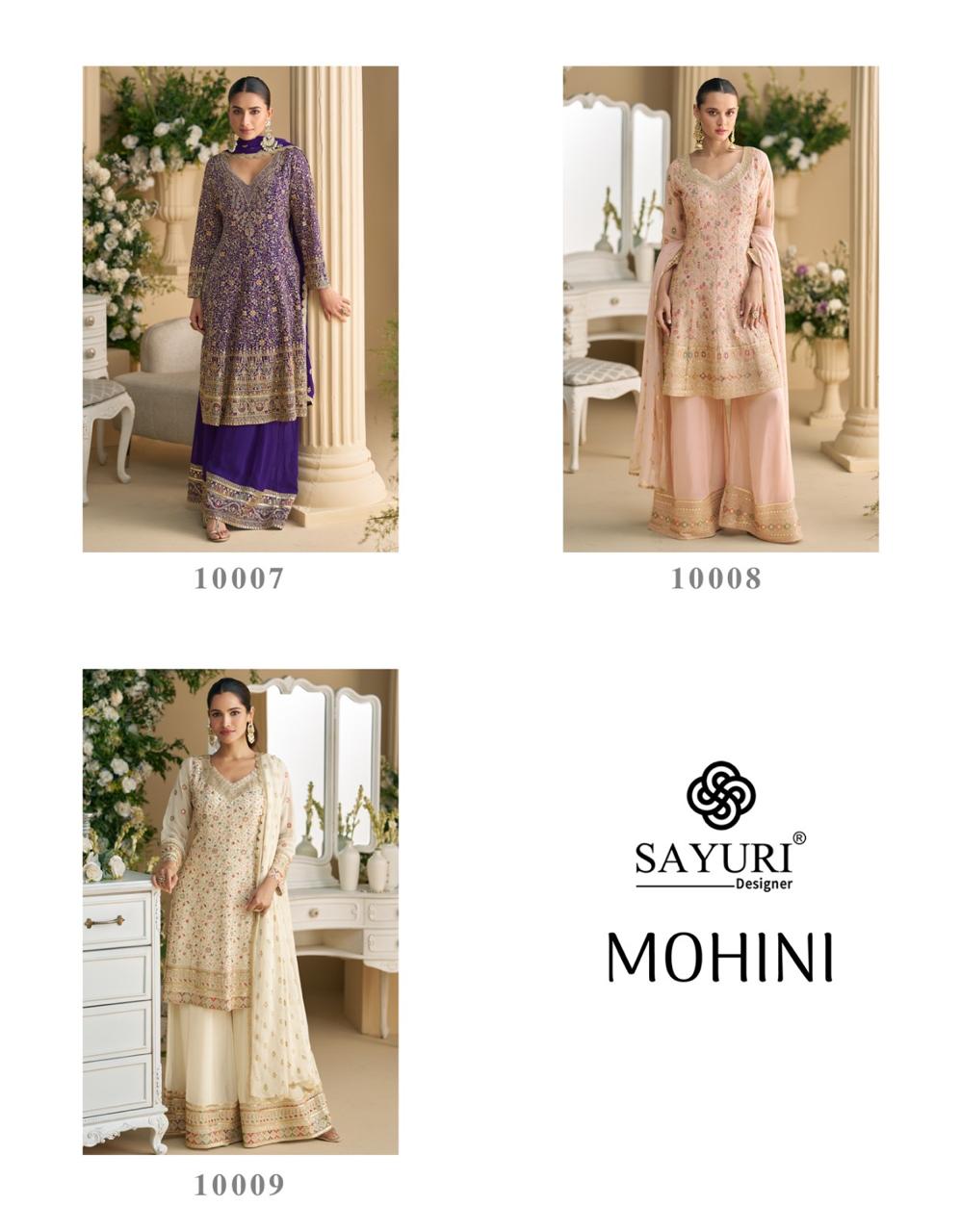 Sayuri Mohini Premium Georgette Embroidered Wholesale Salwar Suit Set - Image 5