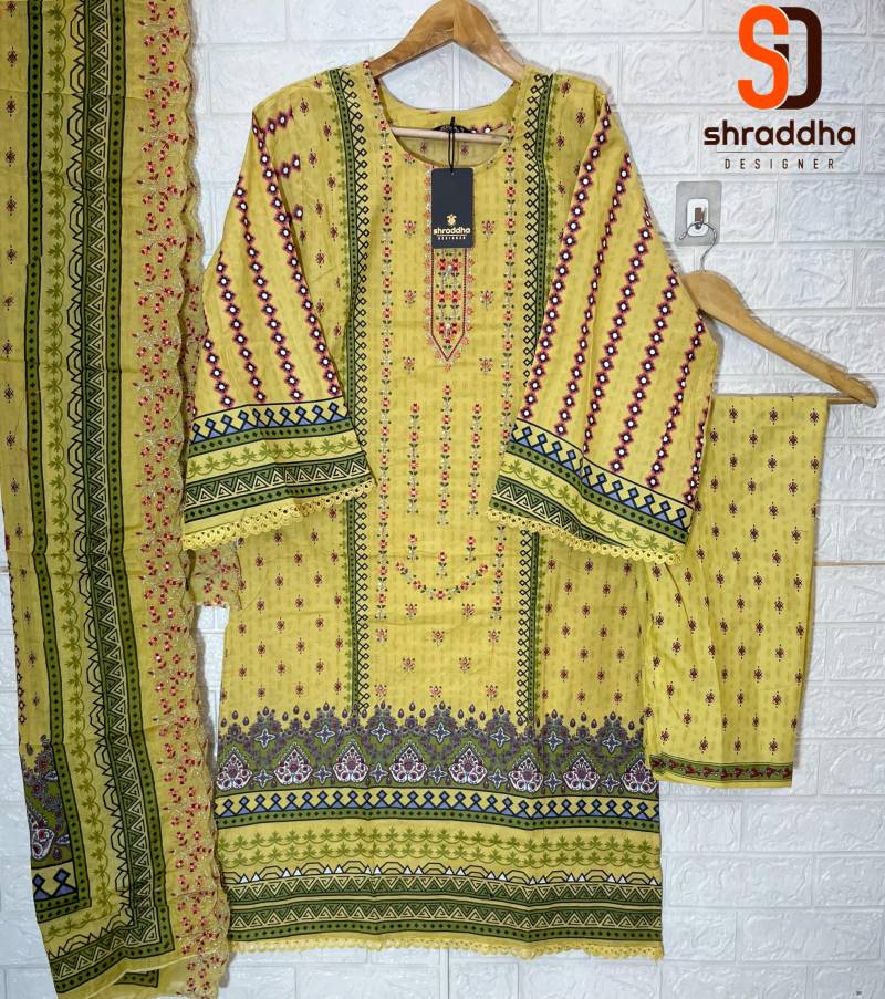 Shraddha Bin Saeed Readymade Vol 13 Cotton Wholesale Pakistani Readymade Salwar Kameez Collection - Image 2