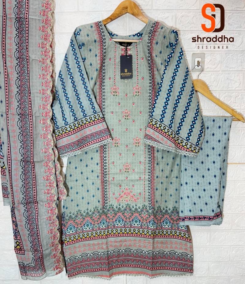Shraddha Bin Saeed Readymade Vol 13 Cotton Wholesale Pakistani Readymade Salwar Kameez Collection - Image 3