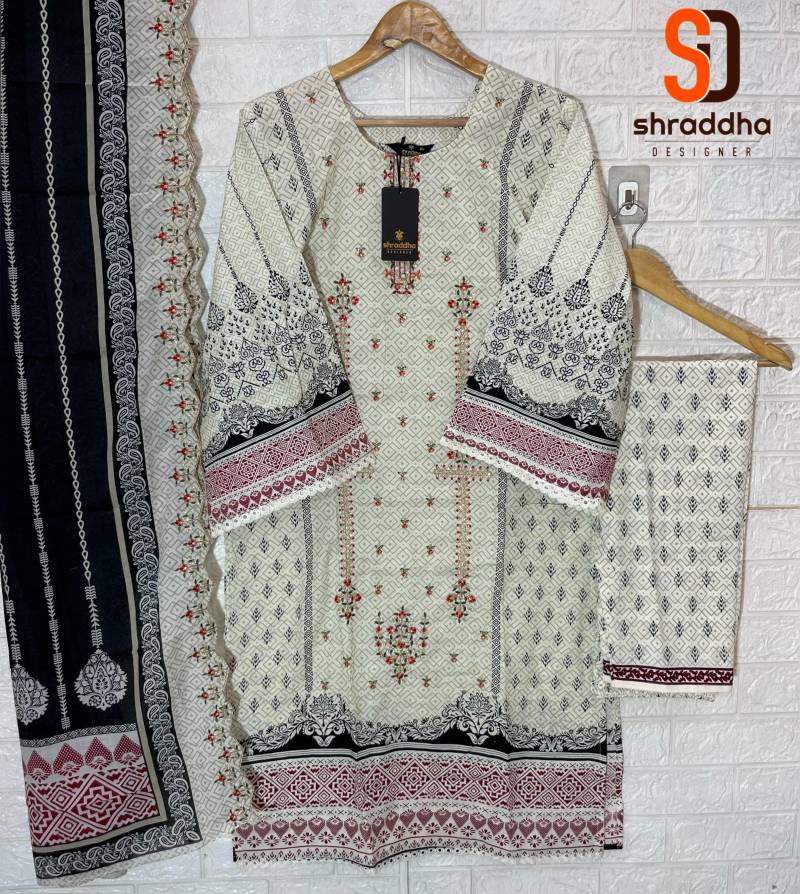 Shraddha Bin Saeed Readymade Vol 13 Cotton Wholesale Pakistani Readymade Salwar Kameez Collection - Image 4