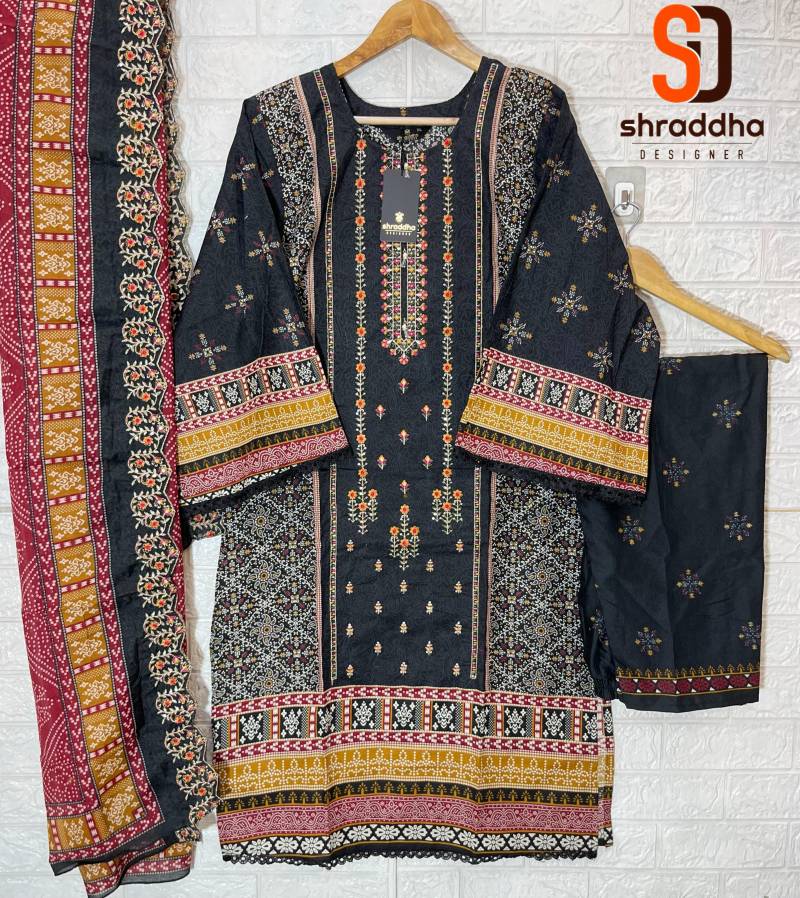 Shraddha Bin Saeed Readymade Vol 13 Cotton Wholesale Pakistani Readymade Salwar Kameez Collection - Image 6