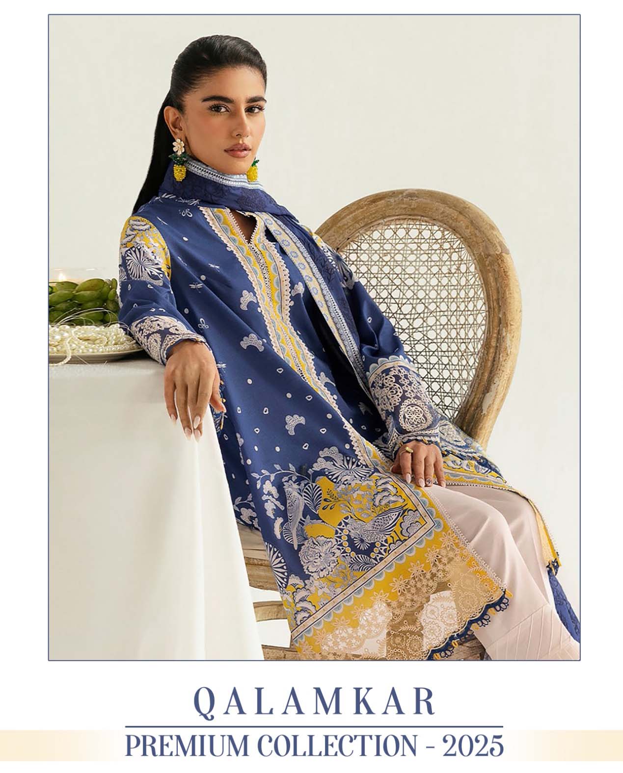 Shree Qalamkar Premiun Collection 2025 Cotton Dupatta Wholesale Pakistani Eid Collection