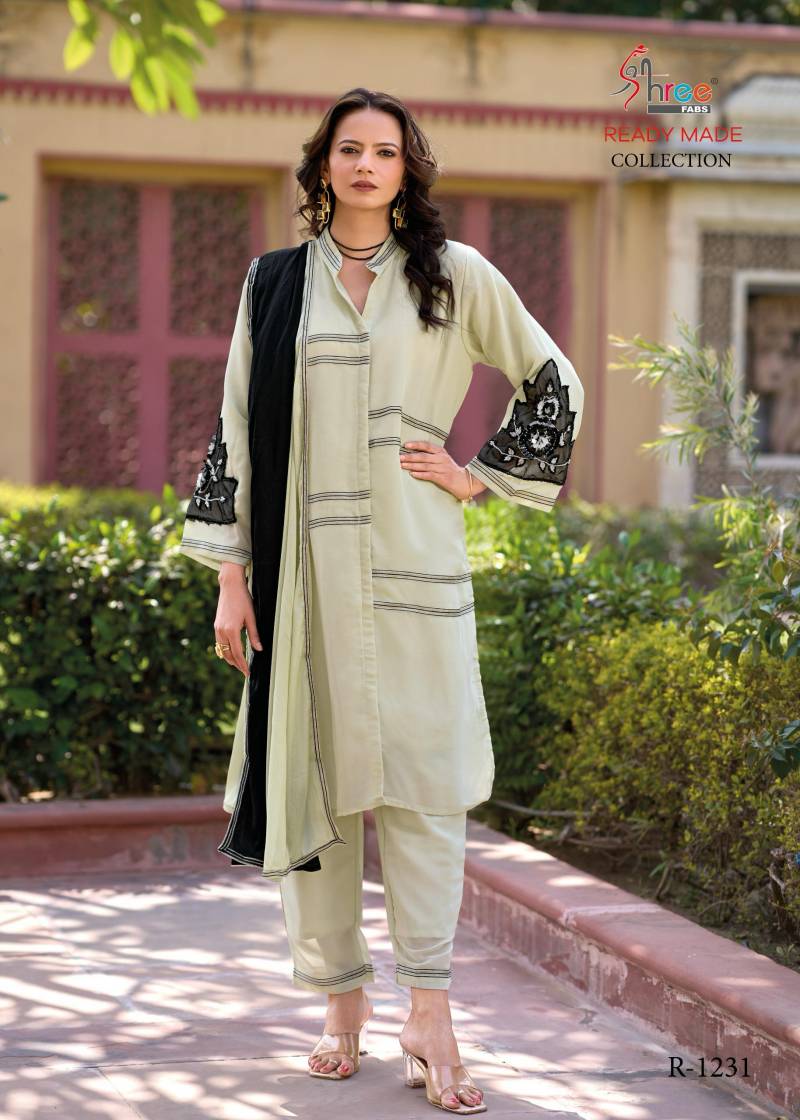 Shree R 1231 Royal Chiffon Wholesale Pakistani Readymade Eid Collection