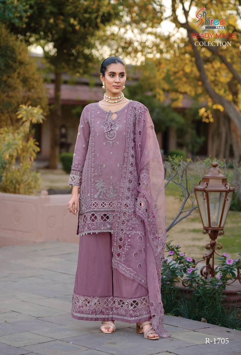 Shree R 1705 Jimmy Choo Silk Wholesale Readymade Pakistani Salwar Suits Collection