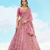 Tathastu Anaara 7609 Blush Pink & Gold Embroidered Designer Silk Lehenga