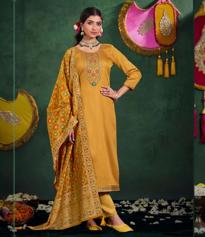 Triple A Amrit Jam Cotton Wholesale Salwar Suit Collection
