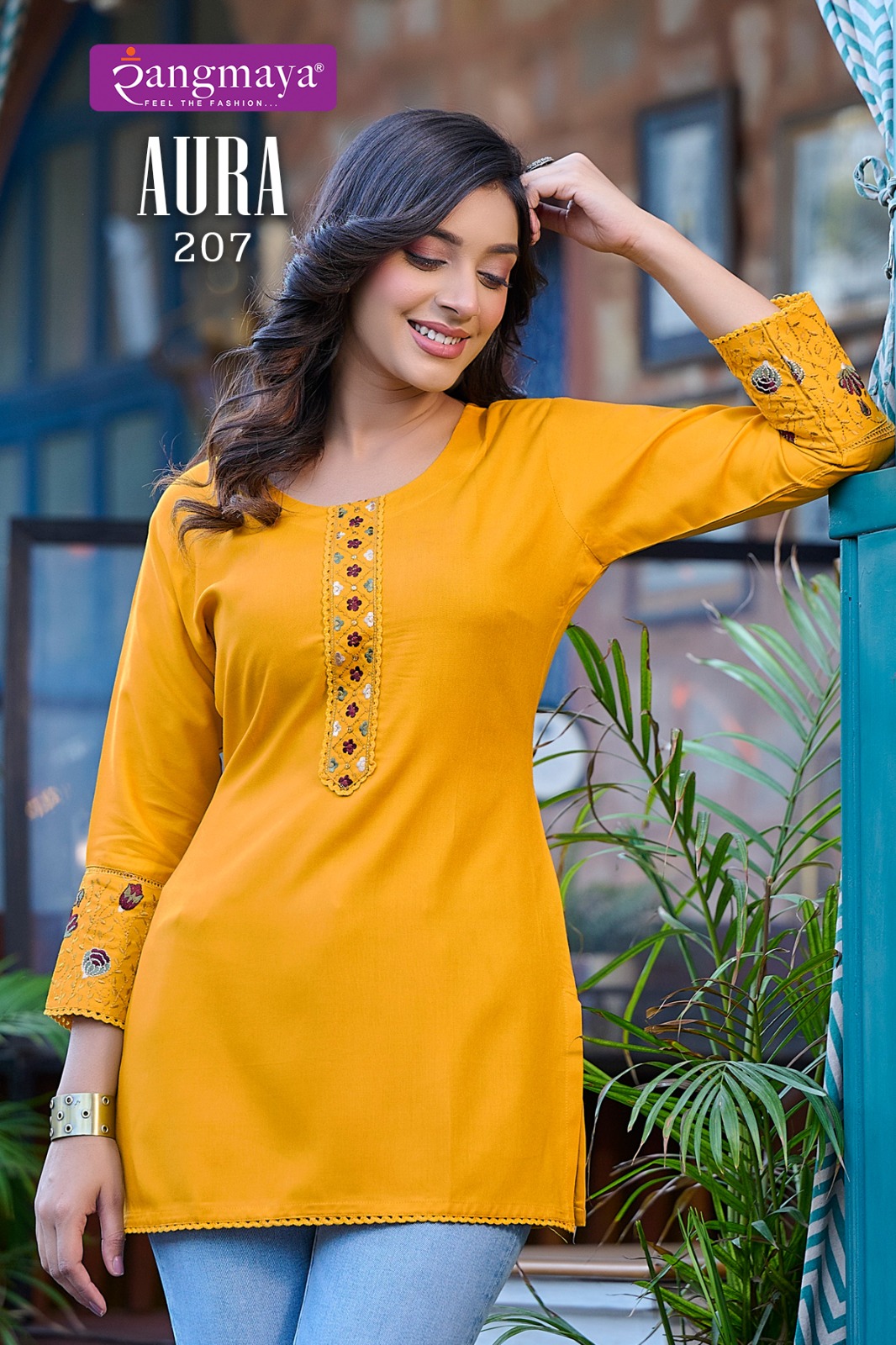Tunic Aura 2 Rayon Wholesale Short Tops Catalog