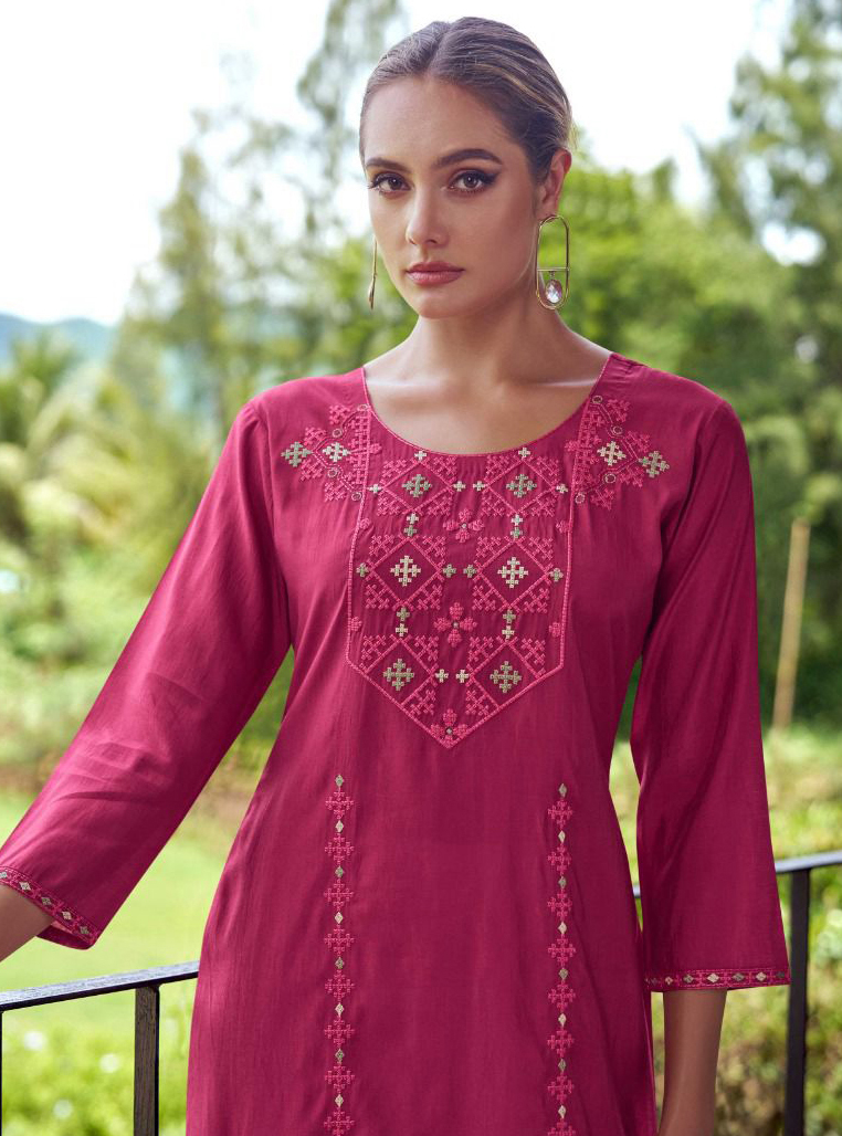 Vamika NX Melody PV Chandri Wholesale Kurti Pant Catalog