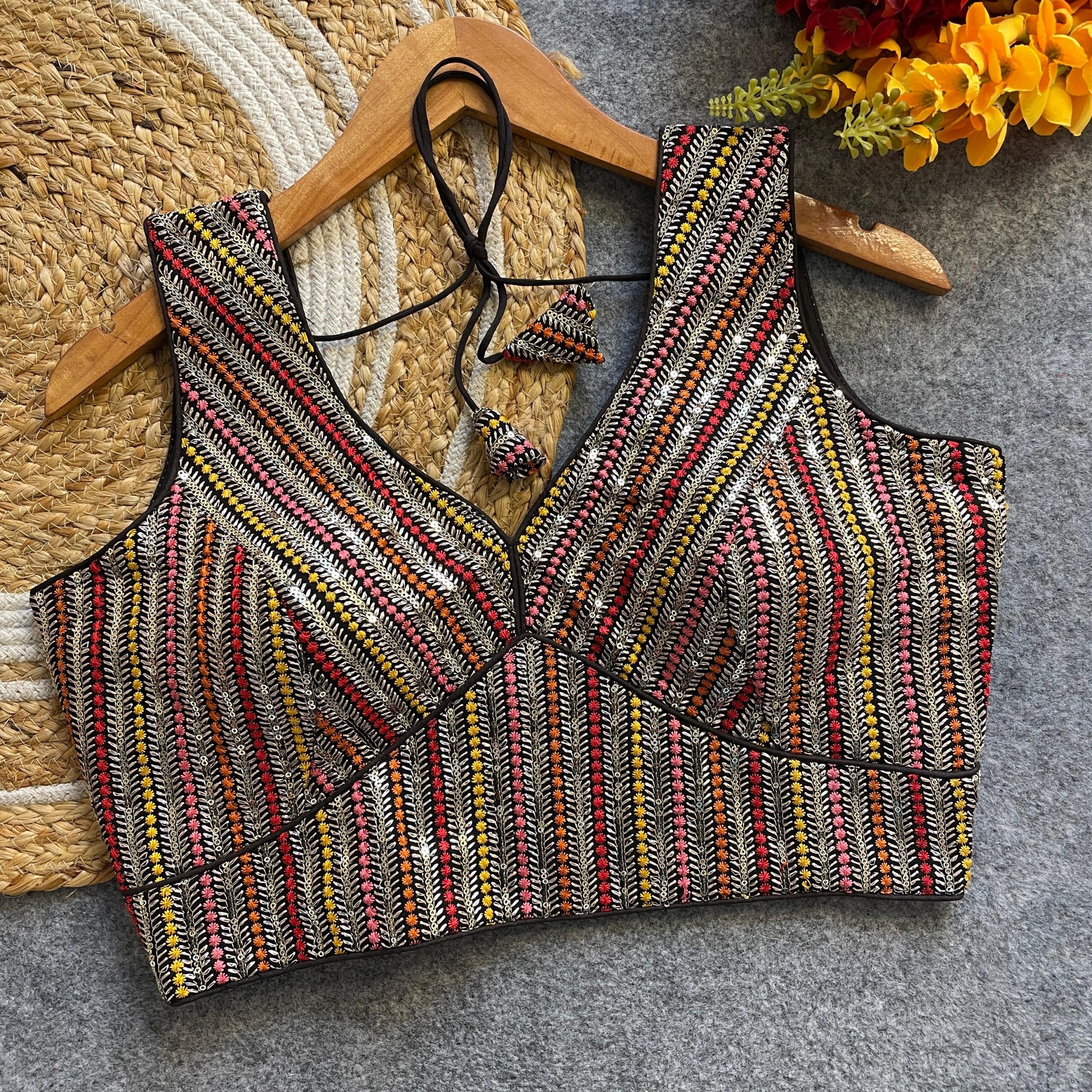 Vardan 1012 Heavy Pure Viscose Wholesale Fancy Blouse Collection - Image 4