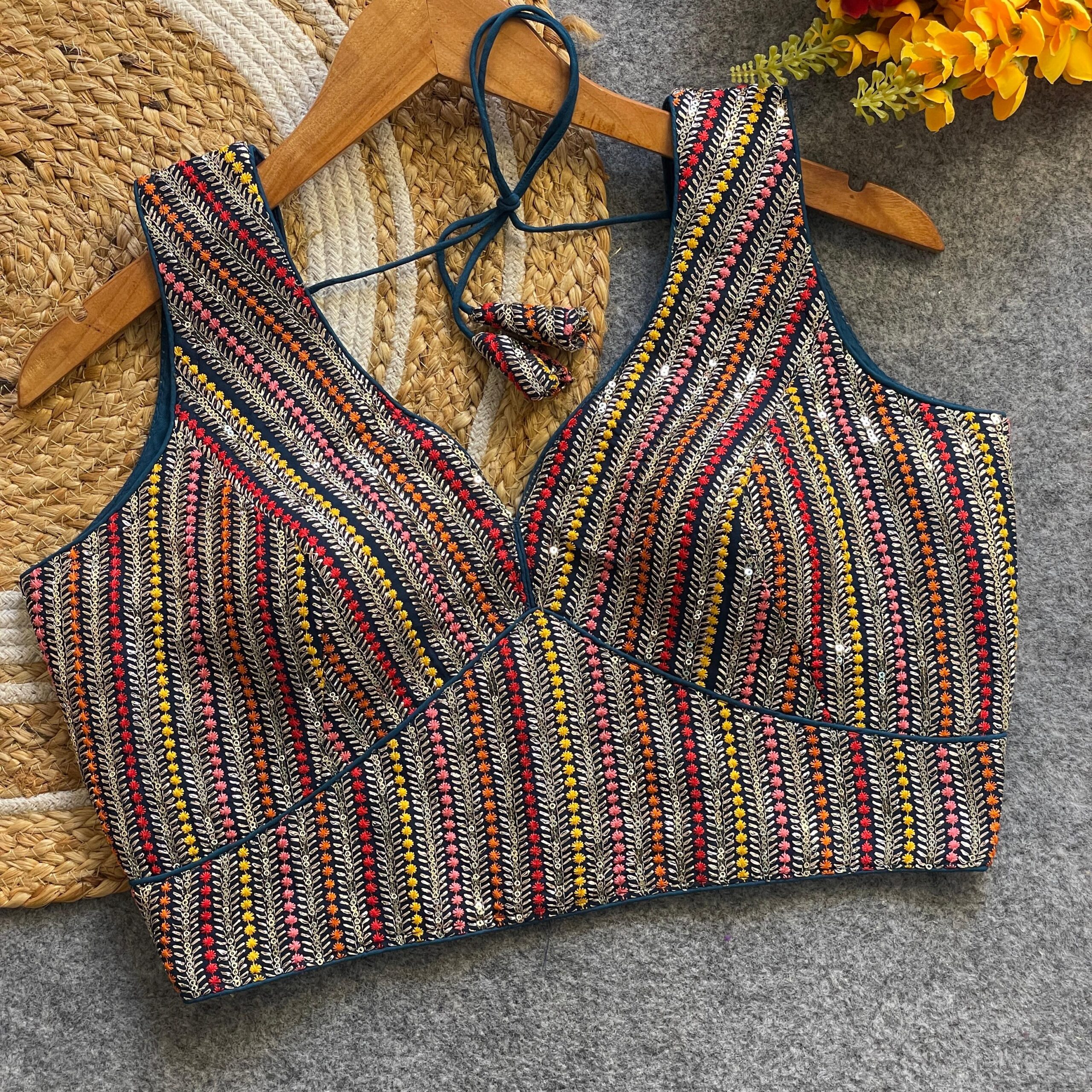 Vardan 1012 Heavy Pure Viscose Wholesale Fancy Blouse Collection - Image 5