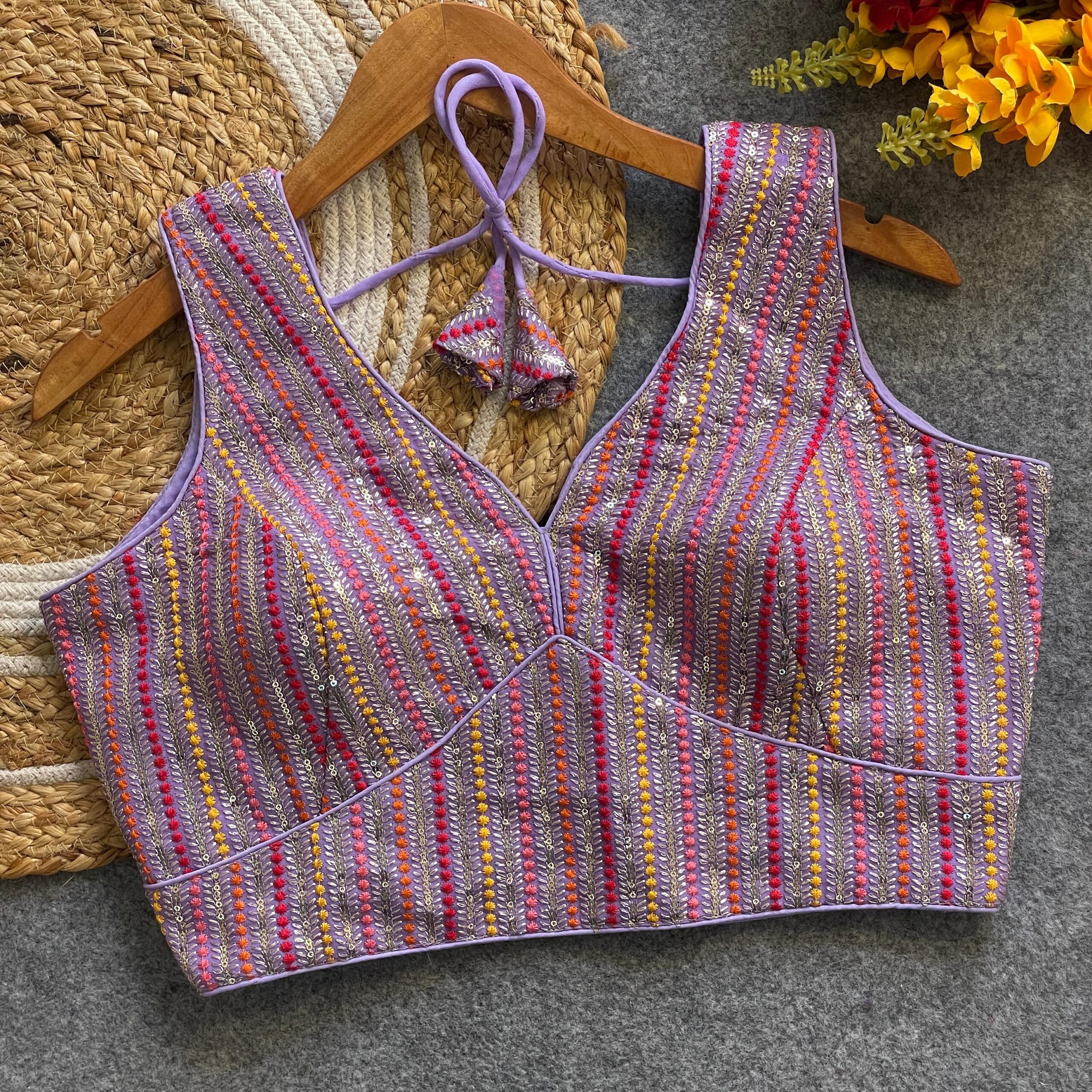 Vardan 1012 Heavy Pure Viscose Wholesale Fancy Blouse Collection - Image 8