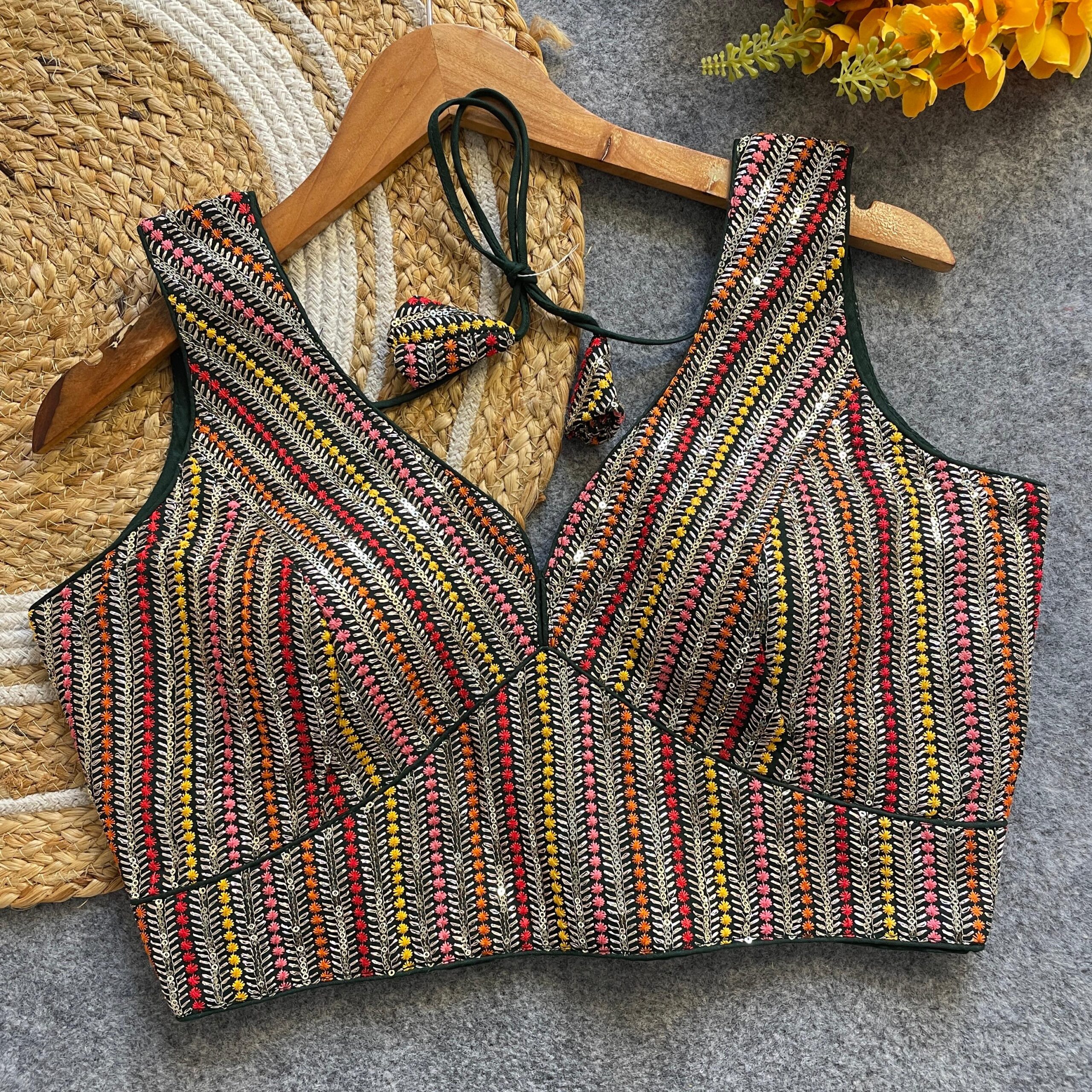 Vardan 1012 Heavy Pure Viscose Wholesale Fancy Blouse Collection - Image 9