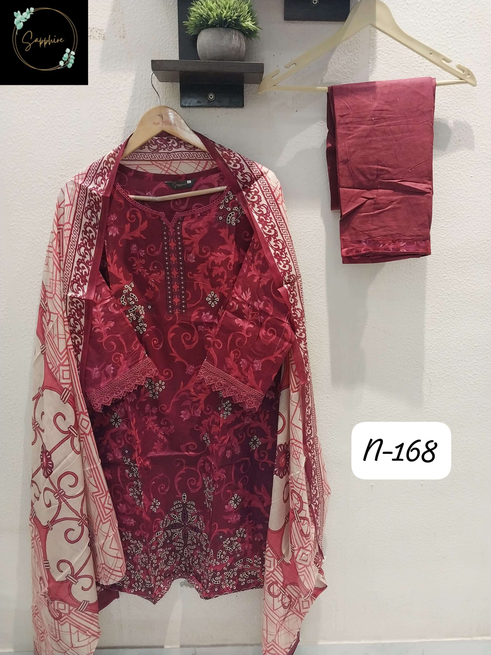 Vardan Agha Noorain N 168 Lawn Cotton Wholesale Pakistani Readymade Suit Collection