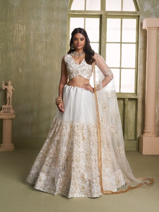Vardan Ethnic Majestic Wine Sequin Embroidered Designer Lehenga Collection - Image 2