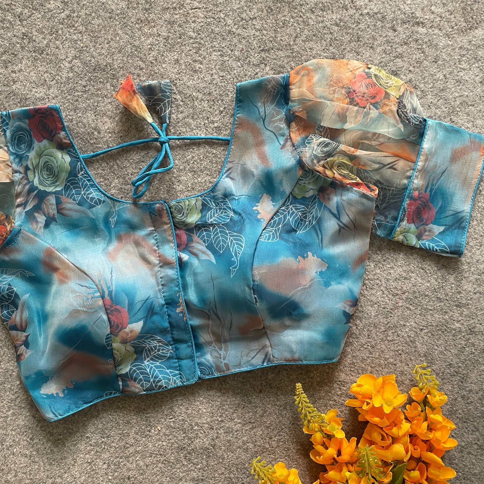 Vardan Sobha Organza Wholesale Fancy Blouse Collection