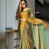 Vardan Ethnic Frandy Crush with Lace Border Elegant Party Wear Saree