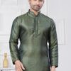 Outluk Vol 136 Jacquard Silk with Pathani Bottom Men's Kurta Pajama Collection