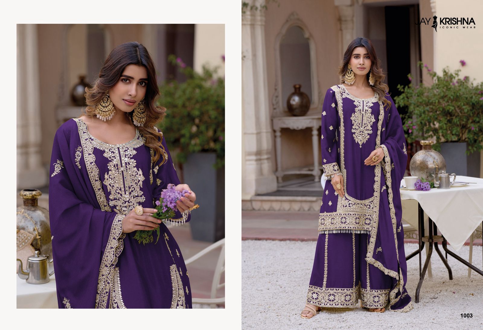 Your Choice Jay Krishna Readymade Sharara Set Wholesale Catalog - Image 2