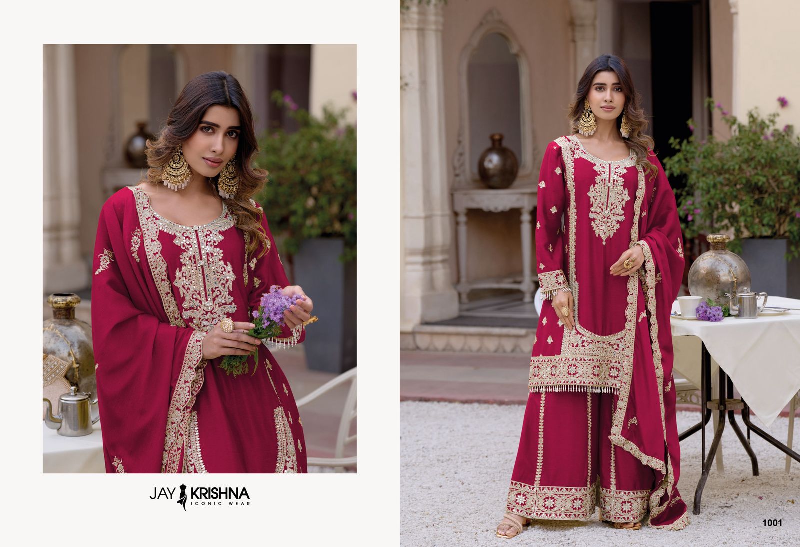 Your Choice Jay Krishna Readymade Sharara Set Wholesale Catalog - Image 4