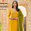 Rangoon Chunri Viscose With Embroidery Kurti Bottom With Dupatta