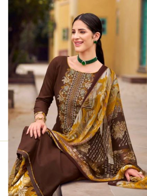 Belliza Gulbano Vol 3 Rayon Embroidered Salwar Suit Collection