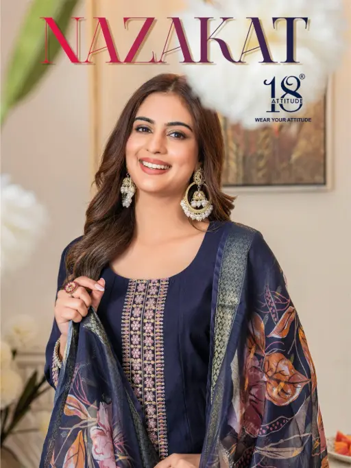 18Attitude Lucky Four Pure Muslin Readymade Anarkali Wholesale Catalog18Attitude Lucky Four Pure Muslin Readymade Anarkali Wholesale Catalog