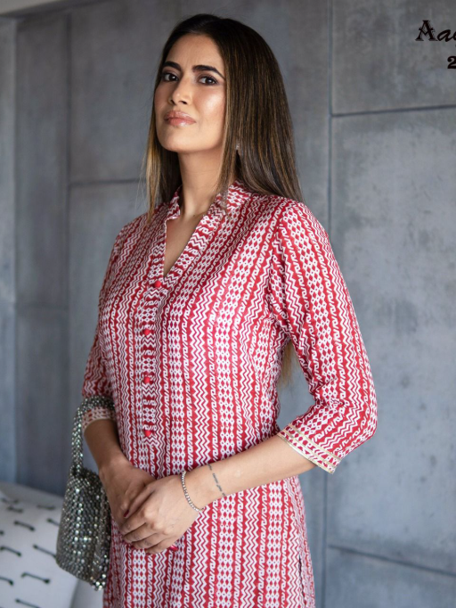 Aayaa Vol-2 Maslin Printed Kurti Pant Set Collection