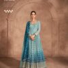 Aditi 5687 To 5689 Designer Georgette Gown With Dupatta Wholesale Catalog
