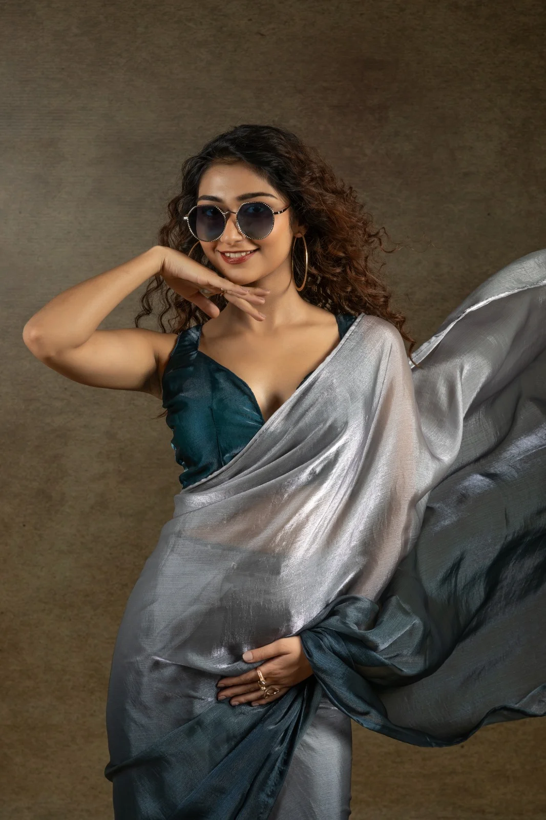 Satin Silk Designer Readymade Sarees Collection