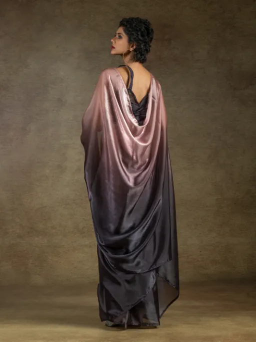 Akshaya 104-C Satin Silk Designer Readymade Sarees Collection - Image 4