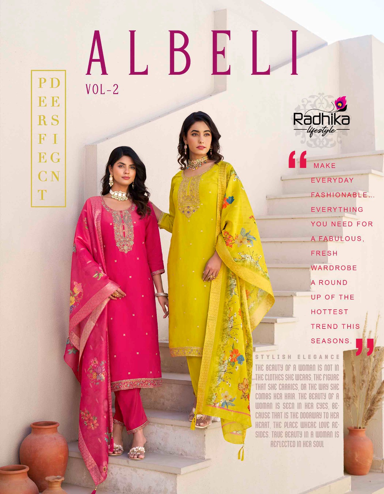 Albeli Vol 2 by Radhika Lifestyle Heavy Readymade Salwar Suit Catalog