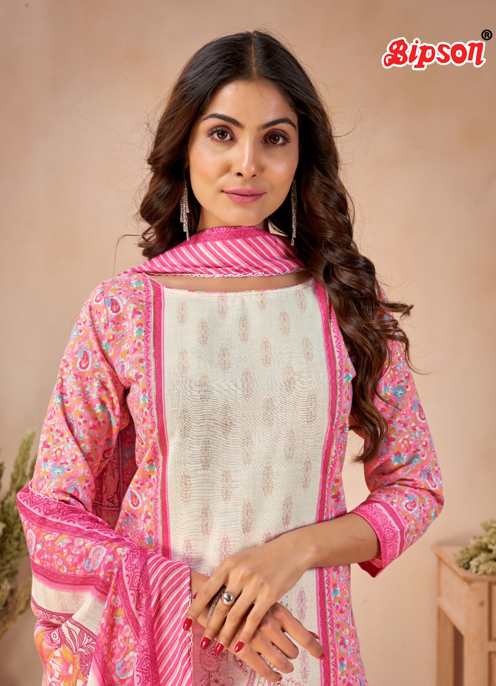 BIPSON PRINTS BMW 3193 Cotton Print Pure Suit Ethnic Handwork Salwar Kameez Collection