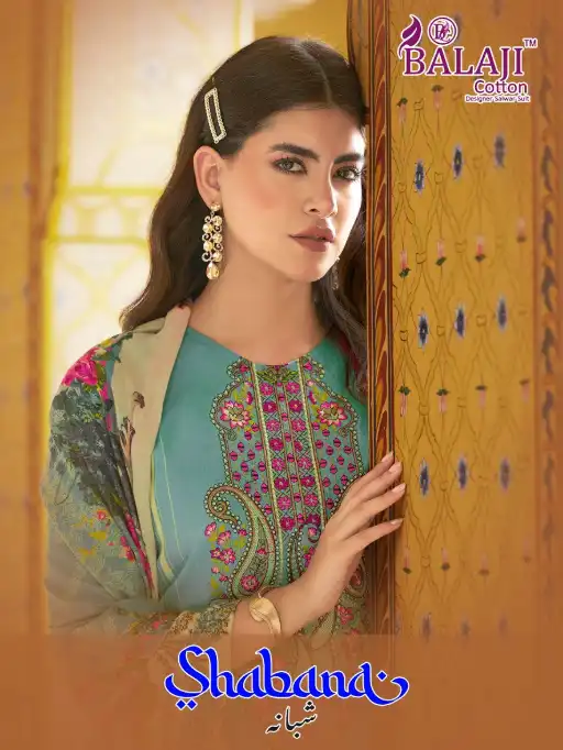 Balaji Shabana Lawn Cotton Printed Dress Mateiral Collection