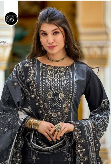 Belliza Guzarish Vol 21 Premium Cotton Salwar Suits with Embroidery Catalog