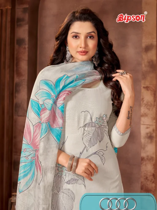 Bipson Audi 3160 Printed Designer Cotton Salwar Suit Collection