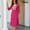 Diya Trends Mahek Vol.1 Heavy Rayon Embroidered Kurtis Catalog