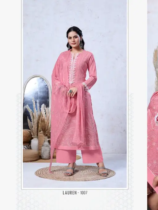 Esaira Lauren Cotton Cambric Digital Printed Salwar Suit Catalog - Image 6