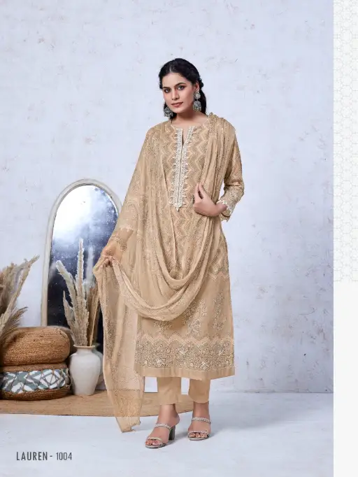 Esaira Lauren Cotton Cambric Digital Printed Salwar Suit Catalog - Image 7