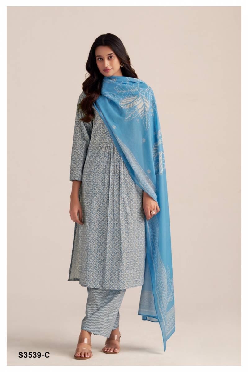 Ganga Lydia Cotton Printed Fancy Wholesale Salwar Suit Collection - Image 6