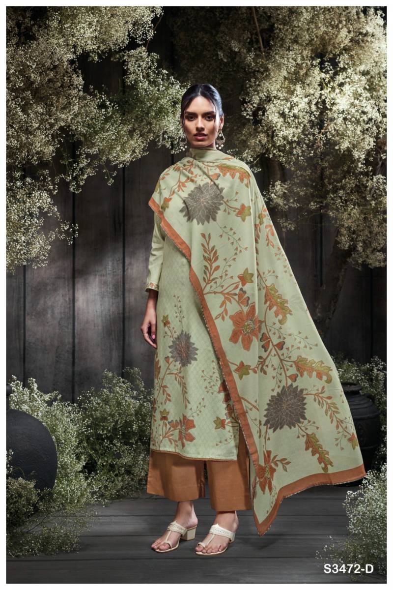 Ganga Nimrit Cotton Dobby Printed Fancy Salwar Suit Collection