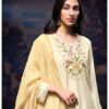 Ganga Elanor 3304 Premium Bemberg Silk Salwar Suit Embroidery Catalog