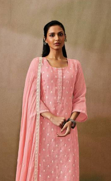 Ganga Roshni Premium Linen Salwar Suit Collection Wholesale
