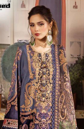 Gull A Ahmed Lawn Vol 26 Premium Lawn Cotton Dress Salwar Suits Wholesale Catalog