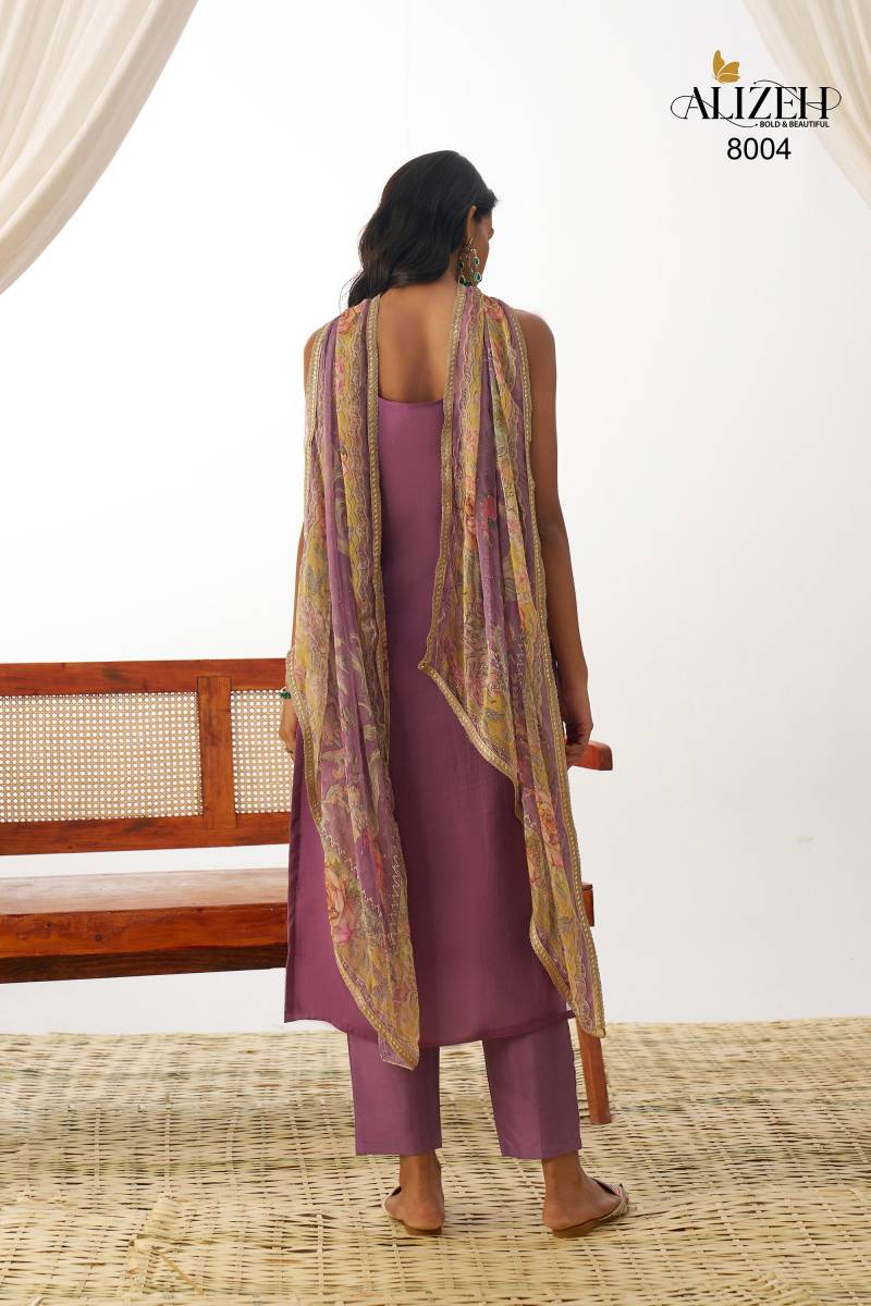 Alizeh Swara Organza Designer Readymade Salwar Suit Catalog — Wholesale Readymade Suit, Alizeh wholesale from Surat - Gallery Image 4