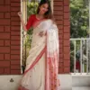 KP-R 191 Soft Lilan Slab Saree Wholesale Collection
