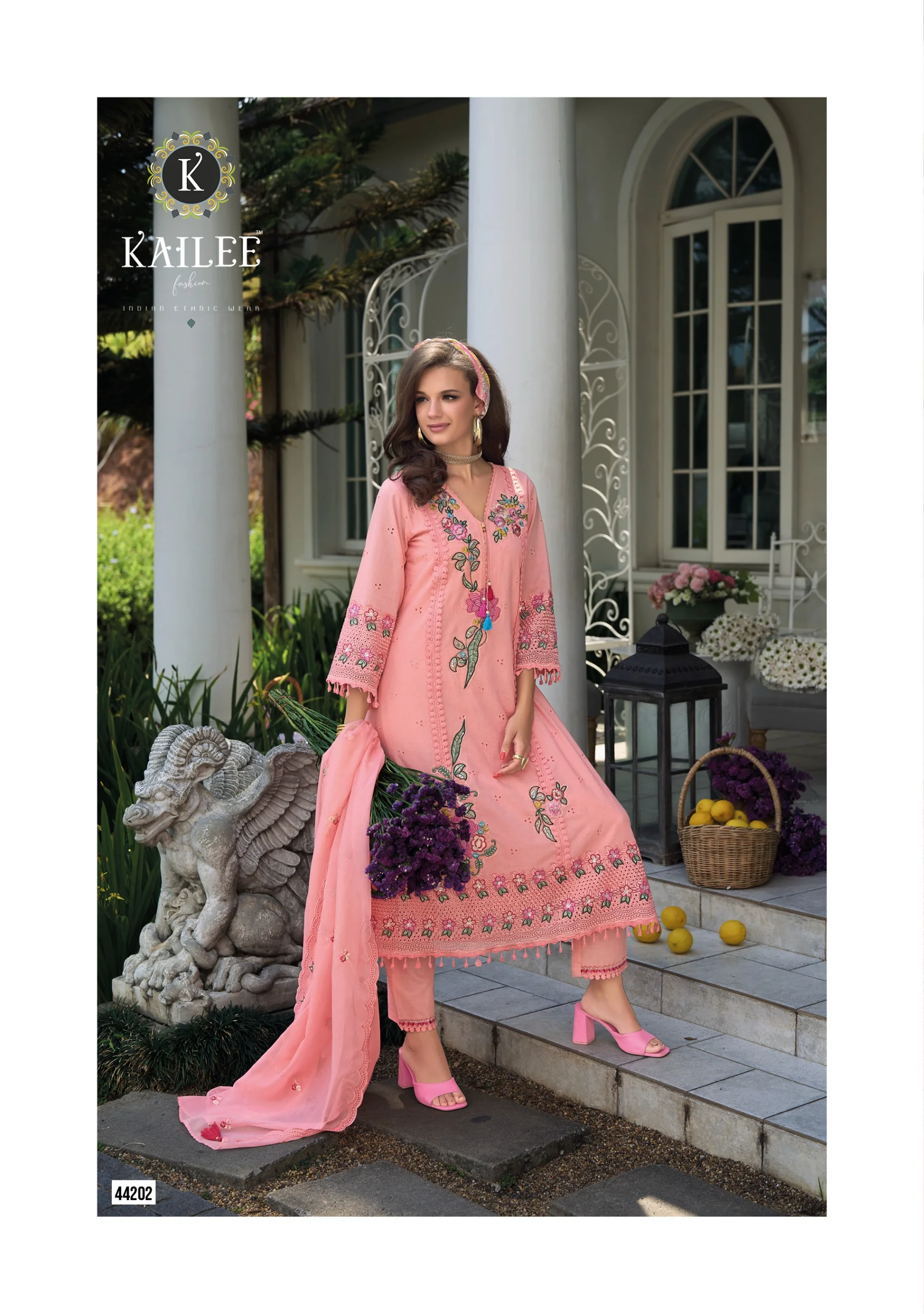 Kailee Safaranama Vol 6 Designer Pure Cotton Salwar Suit Catalog - Image 9