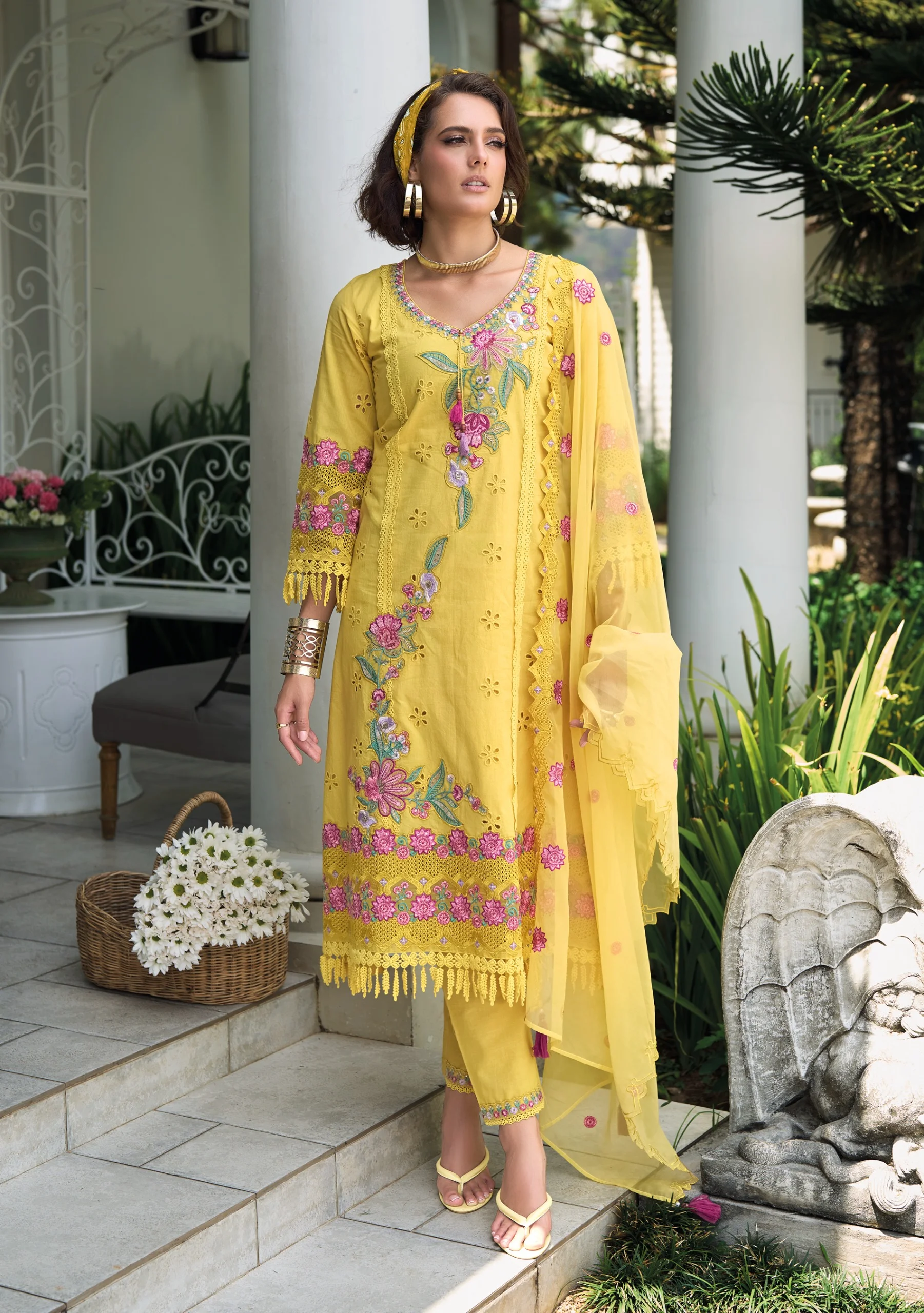 Kailee Safaranama Vol 6 Designer Pure Cotton Salwar Suit Catalog - Image 4