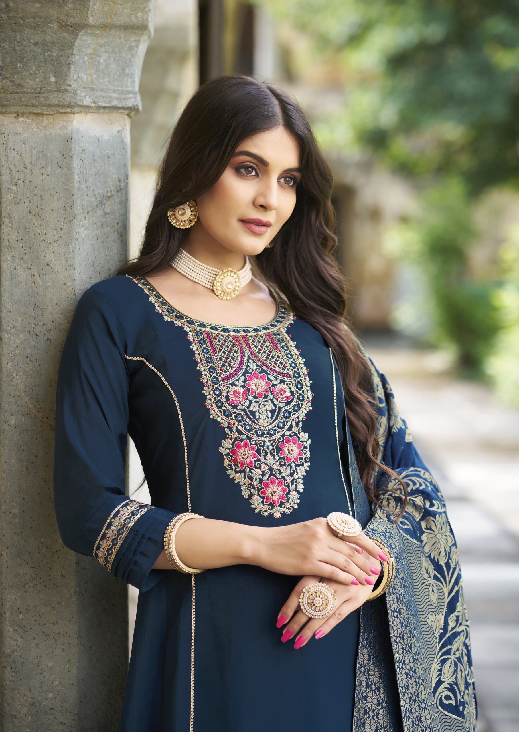 Karissa Kalisha Vol 2 Premium Viscose Roman Silk Suit Collection