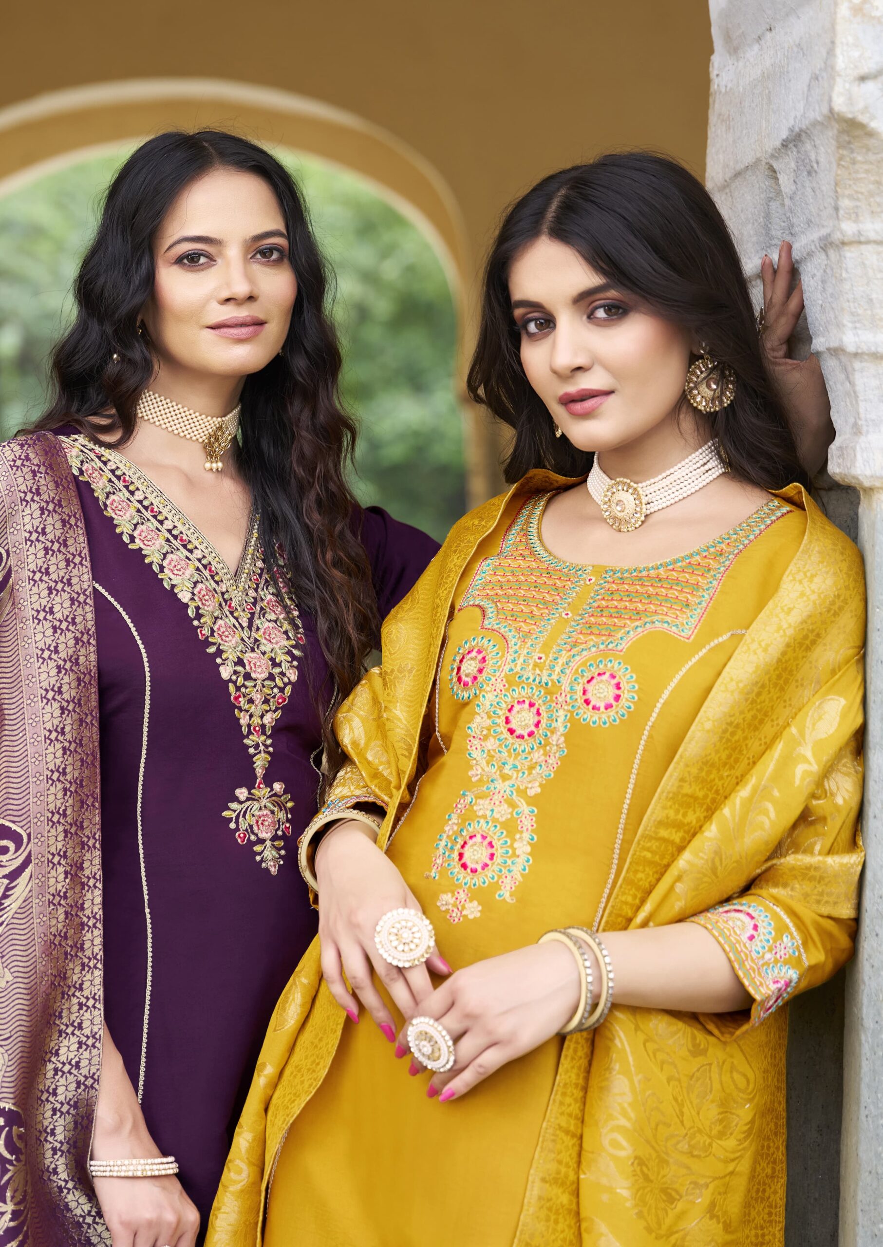 Karissa Kalisha Vol 2 Premium Viscose Roman Silk Suit Collection - Image 7