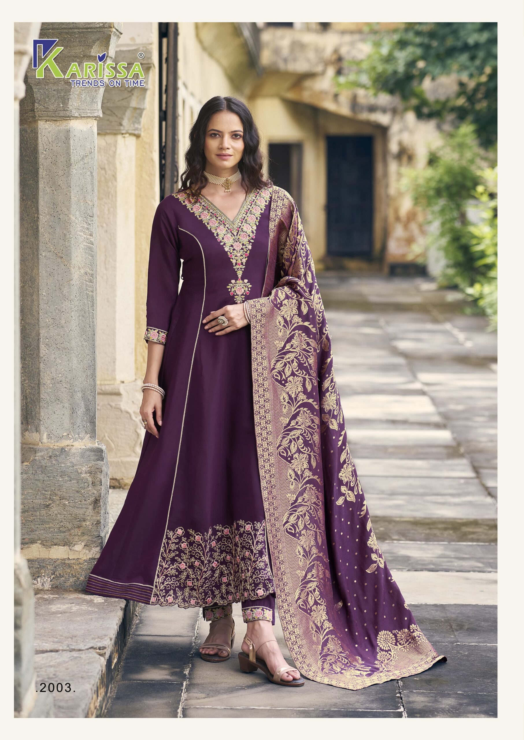 Karissa Kalisha Vol 2 Premium Viscose Roman Silk Suit Collection - Image 2